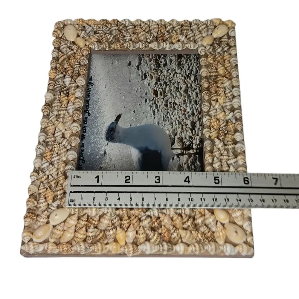 Seashell Tabletop Photo Frame 7.5